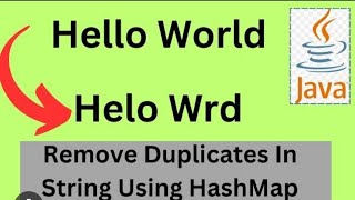 Remove Duplicate Character From String | Remove Repeated Character | Java Program#javadsa#java