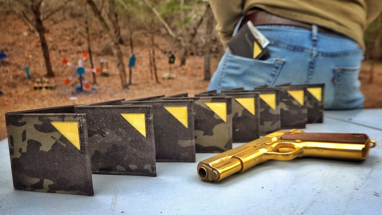 A Bullet Proof Wallet Does It Work Youtube