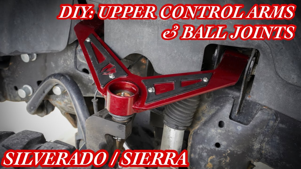 Installing Upper Control Arms And Ball Joints On A Silverado/Sierra ...