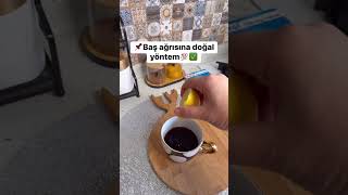 Reklam değil öneri #kahve #limon #sunum #keşfet