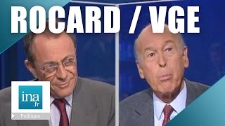 Débat Valéry Giscard d'Estaing / Michel Rocard \