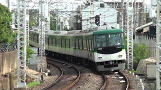 京阪電鉄　6000系6014F　快速急行中之島行き　2011/7/24