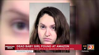 FIRST REPORT: Police ID woman who had baby at Amazon distribution center in Phoenix