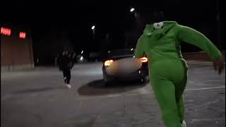 JiDion Chasing After a Car in a Onesie😂