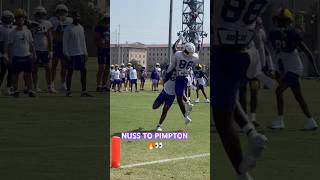 LSU Football QB Garrett Nussmeier to TE Ka’Morreun Pimpton 🔥 #lsu #lsufootball