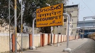 BMT, Begumpet railway station Hyderabad Telangana, Indian Railways Video in 4k ultra HD