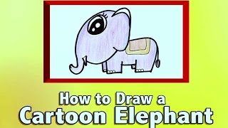 How To Draw An Elephant | Easy Step By Step Ways To Learn Drawing