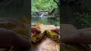 Satır Kıymalı Kapalı Hambuger 🍔 / delicious closed hamburger recipe