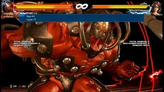 鐵拳七基加斯招式表 (TEKKEN 7 FR Gigas Command List)