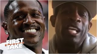 Yes you can trust Antonio Brown! - Deion Sanders wants AB back in the NFL | First Take