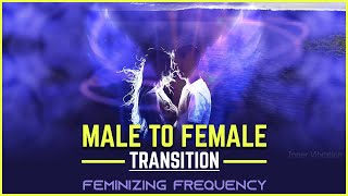 Male to Female Transition Hypnosis | Subliminal Feminizing Frequency | Binaural