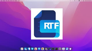 How To Create RTF File On Mac