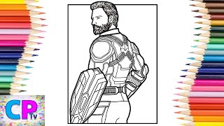 Captain America Coloring Pages/Elektronomia - Fire/Elektronomia - Limitless [NCS Release]
