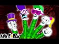 Skeleton Finger Family + More Halloween Songs For Kids  | Annie And Ben