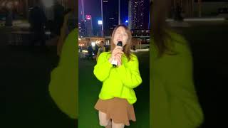 香港三公主 芯儀🎤《千千闕歌》@ 灣仔海濱休閒站2024.12.01