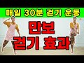 매일 집에서 뱃살빼는 30분 유산소 운동 (feat.1만보 걷기효과)