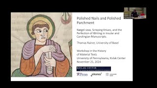 Fall 2024: Thomas Rainer (University of Basel), “Polished Nails and Polished Parchment”