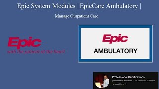 Epic Systems modules | EpicCare Ambulatory | Manage Outpatient Care |