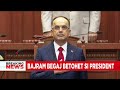 bajram begaj betohet si president