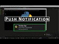 How to create Push Notification using Python