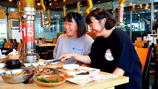 자매의일상) 시누이(형님)언니가 사주는 고기!! 그리고 이사가는 동생 (ft.조카) | Samgyeopsal (Pork Belly) Mukbang