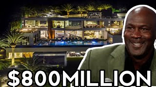 Inside Michael Jordan's $800 Million Mansions