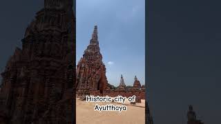 Historical city of Ayutthaya #ayutthaya #bangkok #thailand #travel