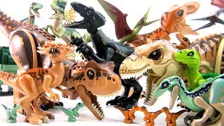 All Lego Jurassic World Fallen Kingdom Dinosaur Toys 2018 - Indoraptor T-REX - Lego Dinosaurs