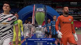 FIFA 21 | Manchester United vs Inter Milan - UCL Final UEFA Champions League - Full Gameplay