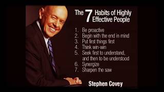 The 7 Habits of Highly Effective People Summary |Self Development Audiobook #4