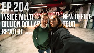 REVOLUT NEW OFFICE TOUR | MULTI BILLION DOLLAR FINTECH COMPANY