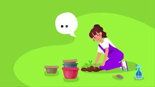 Explaining the Data lifecycle using a garden