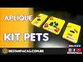 Faca de Corte e vinco Kit aplique pets