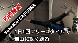 カポエイラムーブメント 自主練習 SAMURAI CAPOEIRA 218