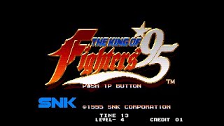 SNK ネオジオ　KOF95　チームエディットクリア　NEOGEO THE KING OF FIGHTERS95