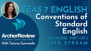 TEAS 7 English E.1 - Conventions of Standard English - Part 1 of 3 - January 2025