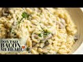 Creamy Mushroom Orzo