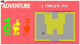 Adventure LONGPLAY (1979) [Atari 2600]