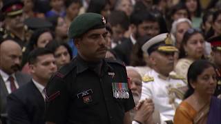 President Kovind presents Shaurya Chakra to Lance Naik Ayyub Ali