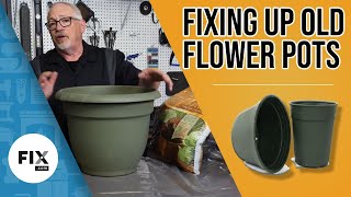 Don't Throw Out Your Old Plant Pots! Here's  How to Restore and Re-Use Them! | FIX.com