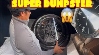 SUPER DUMPSTER Increible LO QUE TIRAN LAS TIENDAS EN USA😱😳🇺🇸#motoaventuras