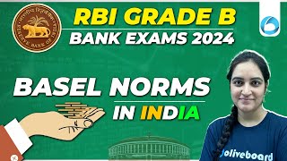 RBI Grade B 2024 | Bank Exams 2024 | BASEL Norms in India | Indian Economy | By Lakshmi Ma'am