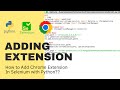 Web Scraping with Python Selenium: Enhancing Your Automation with Extensions