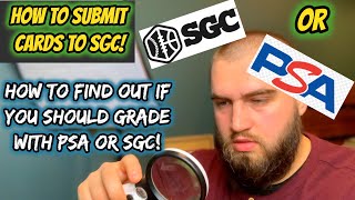 How To Submit Cards To SGC! | How To Grade Sports Cards!