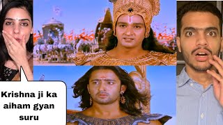 Mahabharat | ep 208 part 1 | Krishna enlightens Arjun/ | Pakistani Reaction