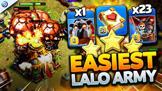 HEALING TOME makes Queen Charge Lalo UNSTOPPABLE | Best Attack Strategy TH16 Cla