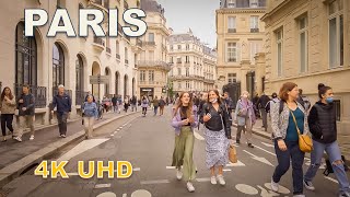 Paris walking Tour -Rue de Presbourg and Rue de Tilsitt [4K]