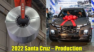 2022 Hyundai Santa Cruz Pickup – PRODUCTION LINE at Alabama plant