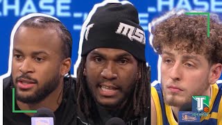 Moses Moody, Kevon Looney and Brandon Podziemski on Warriors VICTORY vs. Jazz without Stephen Curry