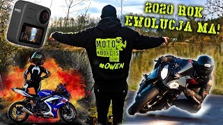 Wheelie, nowe kamery, 360 stopni, GoPro Max | Moto vlog Moto Addicts